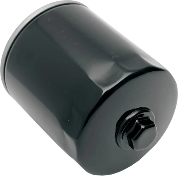 Alyvos filtras juodas su veržle 63798-99 DRAG SPECIALTIES oil filter Alyvos filtras juodas su veržle 99-24