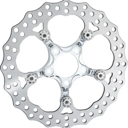 ROTOR SPIDER 11.8 FLT REAR,CHROME ROTOR SPIDER 11.8 FLT REAR,CHROME ARLEN NESS