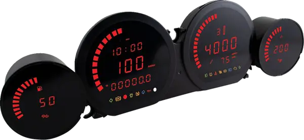 HD-03L Four-Piece LED Gauge Kit 2014-2024