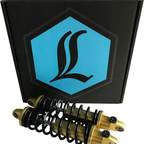 REVO-A Adjustable FL Coil Suspension REVO-A Adjustable FL Coil Suspension SHOCKS REVO-A 12" FLH 99-24 GOLD LEGEND