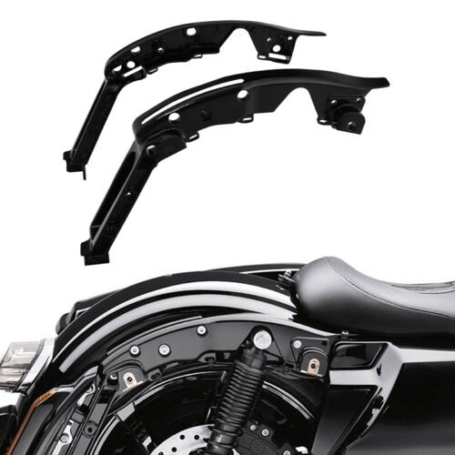 Condition: Aftermarket 100% Brand New Superior quality and Durable Position: Rear Color: Gloss black Material: Aluminum alloy Replace OEM 90201206 Fitment: ’14-later Harley Davidson Touring models. Rear Fender Support Bracket For Harley Davidson Touring ’14-’24