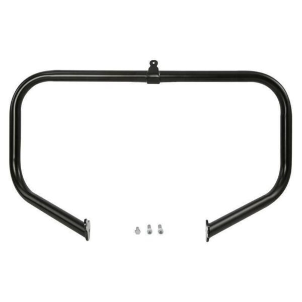 Black Front Highway Engine Crash Bar Fit For Harley Davidson Touring  09-24