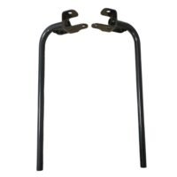 Black Saddlebag Support Kit For Harley Davidson Touring 2014-2023