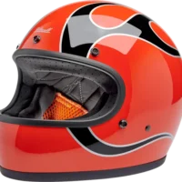 BILTWELL Gringo Flames Helmet