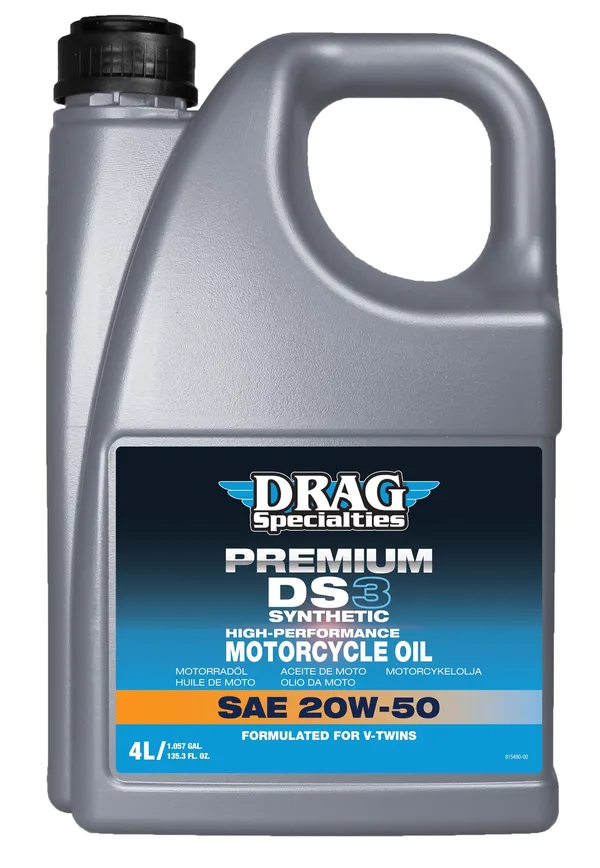 Engine DRAG SPECIALTIES OIL E-DRAG 20W50 SYN 4L
