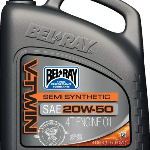 2f170f5687f35fbd4350c54e1175bb4a_600 Engine Bel-ray V-Twin Semi-Synthetic 4-Stroke Engine Oil 4L