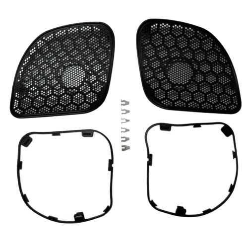 Fairing Speaker Grilles Mesh Covers For Harley-Davidson Road Glide