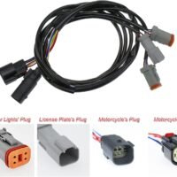 LED CVO Style Rear Fender Harley-Davidson Touring model