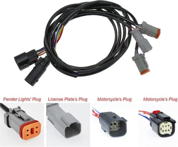 LED CVO Style Rear Fender Harley-Davidson Touring model