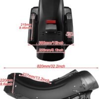 LED CVO Style Rear Fender Harley-Davidson Touring model