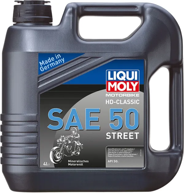 71957fbc7d607ca349df02dd72a946c4_600 Engine LIQUI MOLY mineral based SAE 50 Classic Motor Oil for Harley Davidson 4L