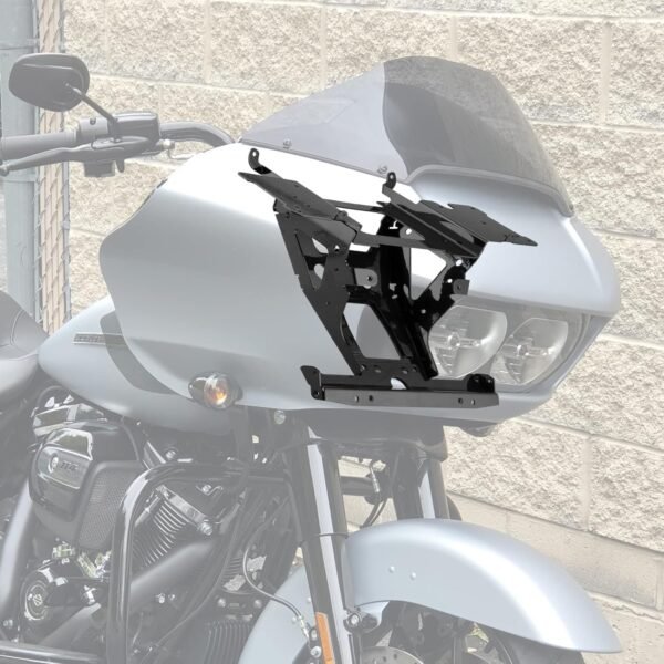 Fairing Bracket Radio Mount Compatible with Harley Touring Road Glide FLTR, 2024 Road Glide Limited FLTRK 2015-2023