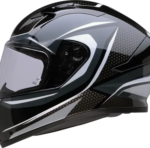 Z1R HELMET TALON GD BLACK/GRAY/WHITE LG