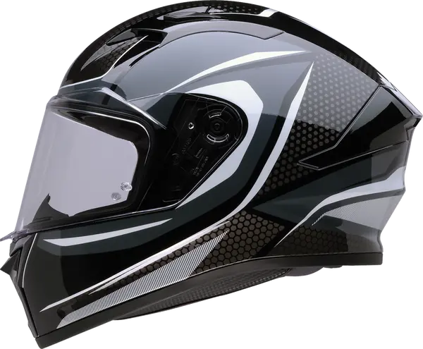 Z1R HELMET TALON GD BLACK/GRAY/WHITE LG