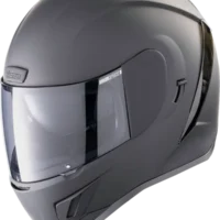 ICON HLMT AFRM DARK RUB BK LG