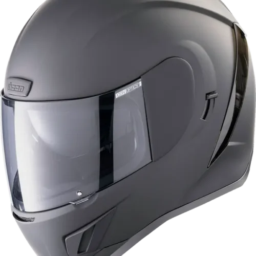 ICON HLMT AFRM DARK RUB BK LG