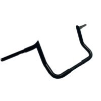 Black 12″Rise Handlebar For Harley Davidson Street Glide