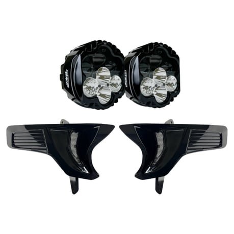 Custom Dynamics, Shark Demon LED headlamp kit. White/white