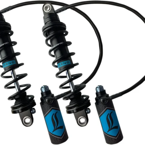 LEGEND SUSPENSION SHOCKS REVO-ARC REMOTE 13" FLH 14-24 BLACK 13-Inch