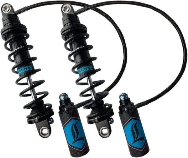 7bf57f15525c204e4ad9ec8053d8e48e LEGEND SUSPENSION SHOCKS REVO-ARC REMOTE 13" FLH 14-24 BLACK 13-Inch
