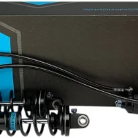 fba4968f75b72f8d7c621af82c1807f4 LEGEND SUSPENSION SHOCKS REVO-ARC REMOTE 13" FLH 14-24 BLACK 13-Inch